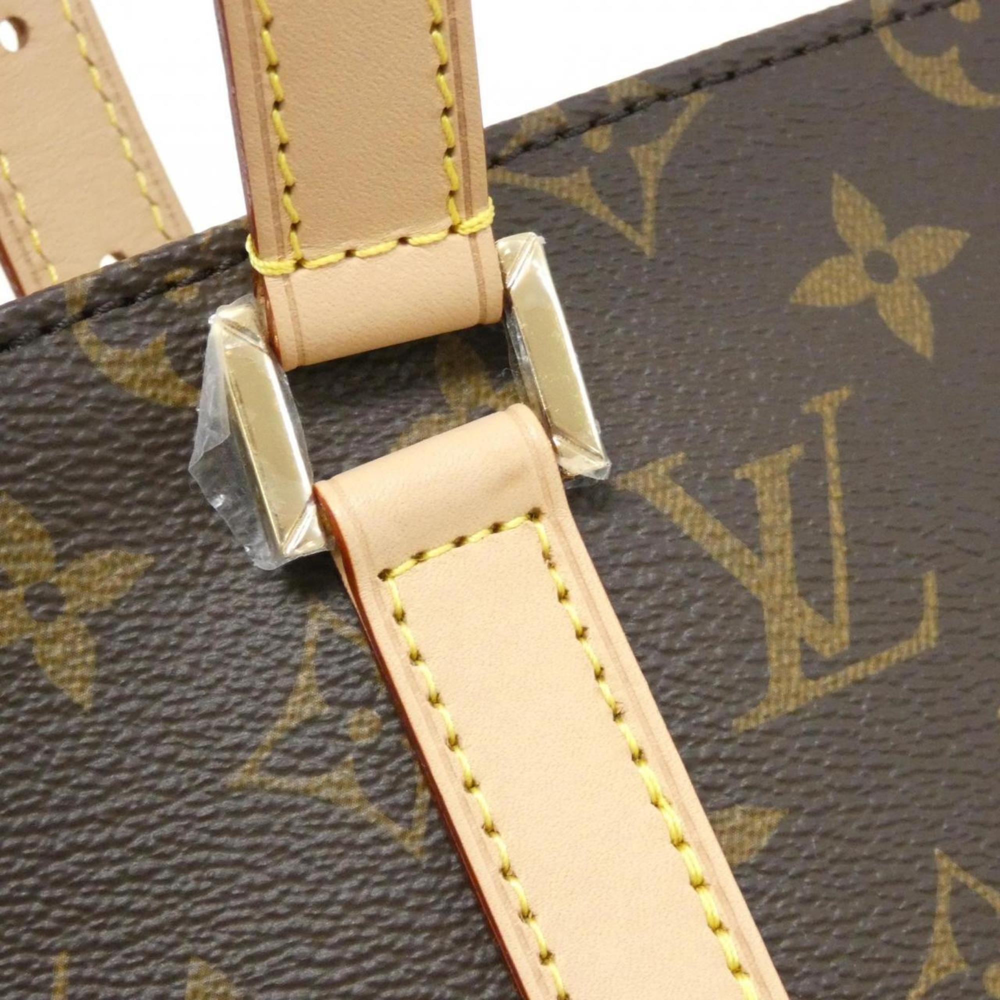 Louis Vuitton Marron Coated Canvas Handbag
