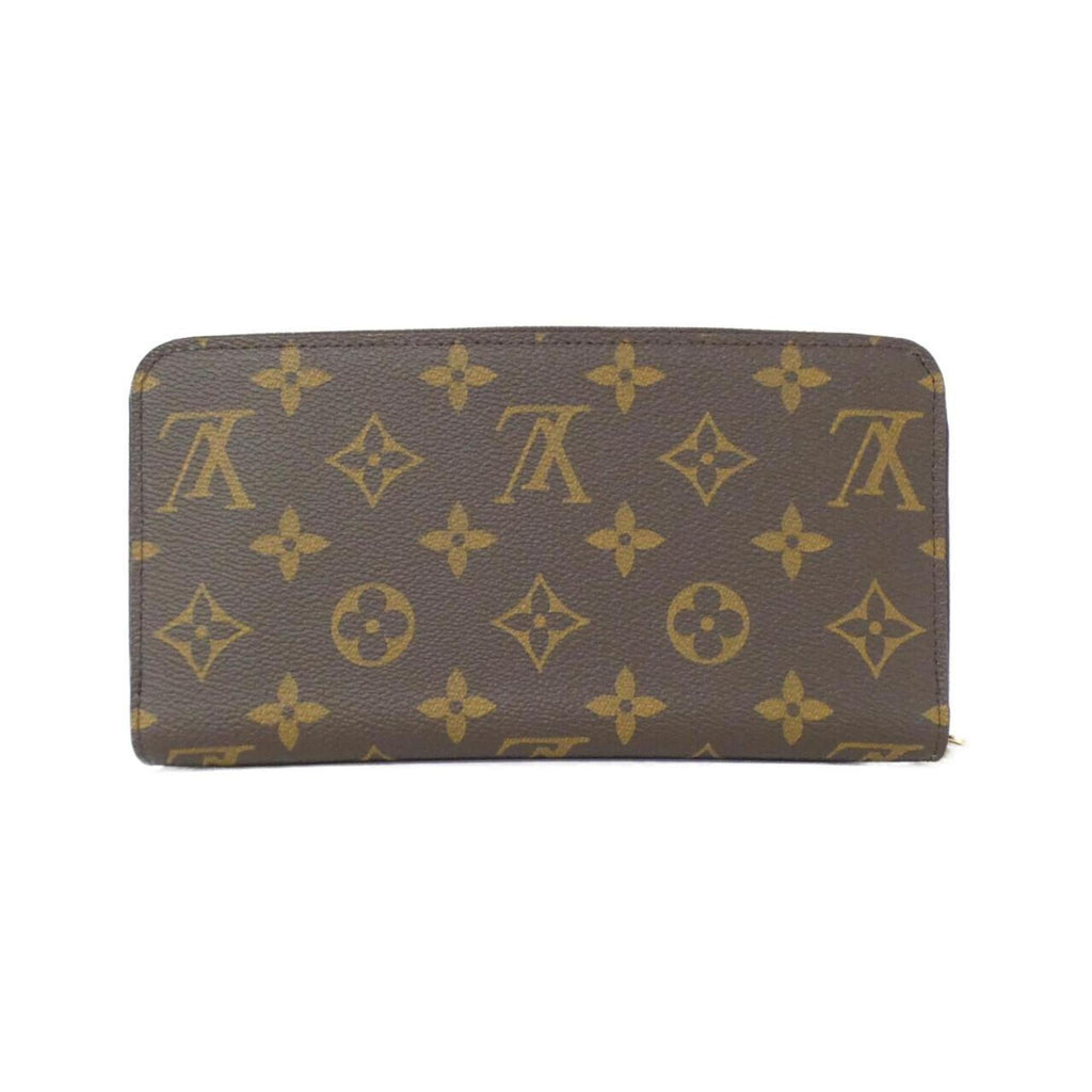 Louis Vuitton Marron Coated Canvas Long Wallet