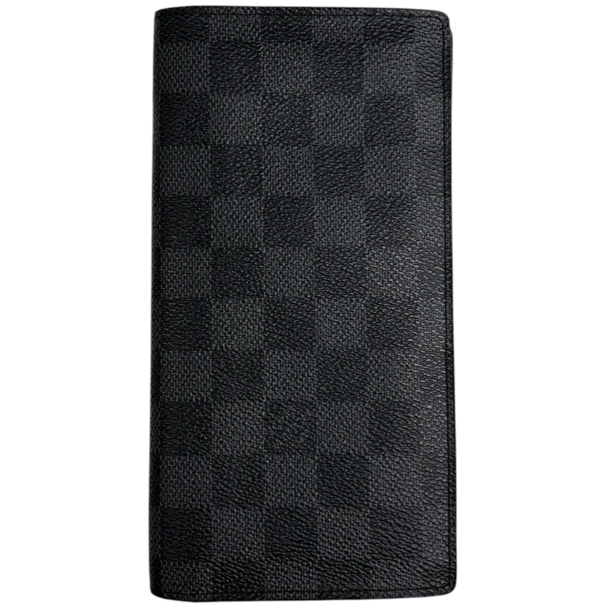 Louis Vuitton Black Damier Graphite Long Wallet