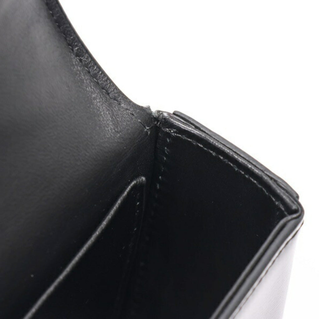 Celine Black Leather Shoulder Bag