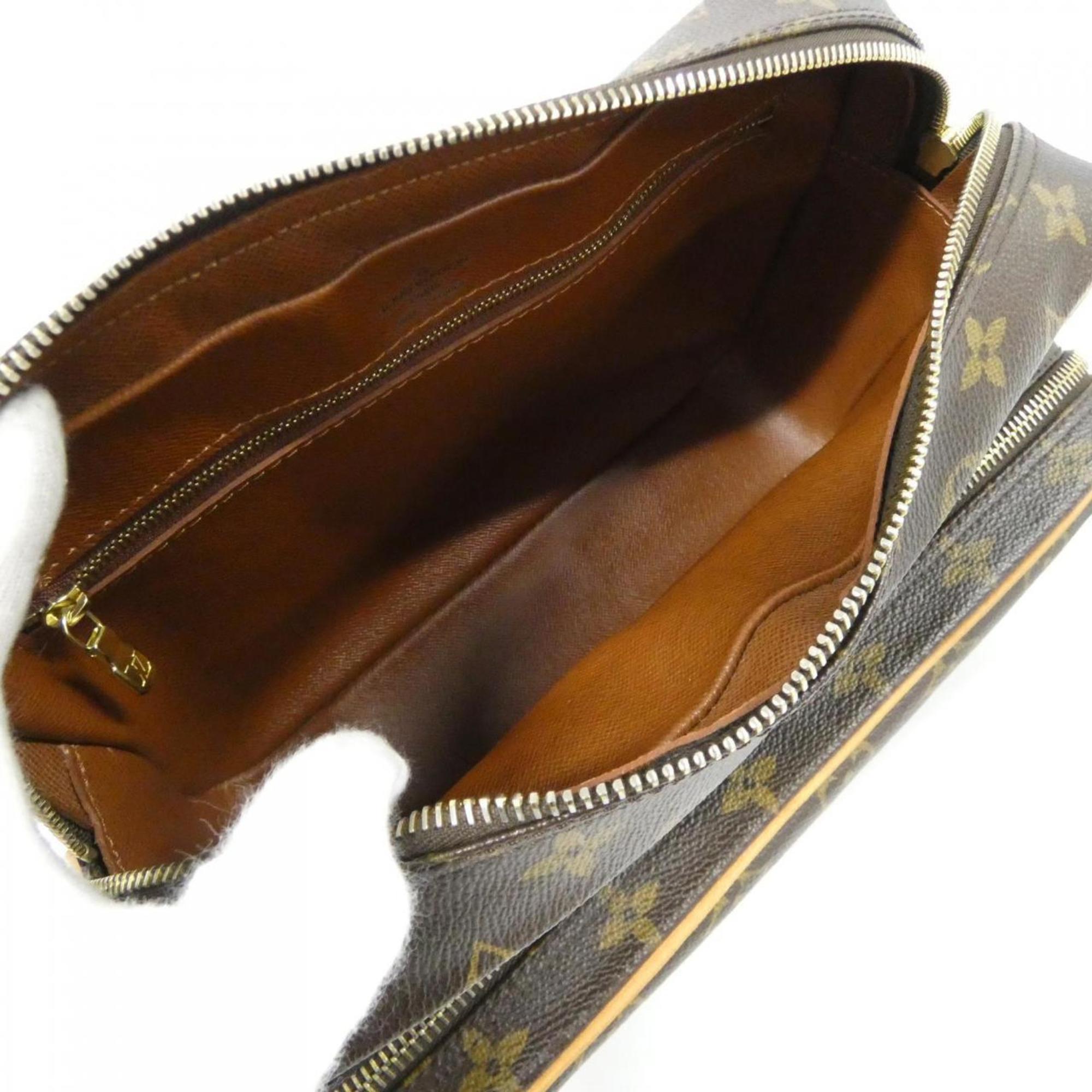 Louis Vuitton Monogram Marron Coated Canvas Shoulder Bag