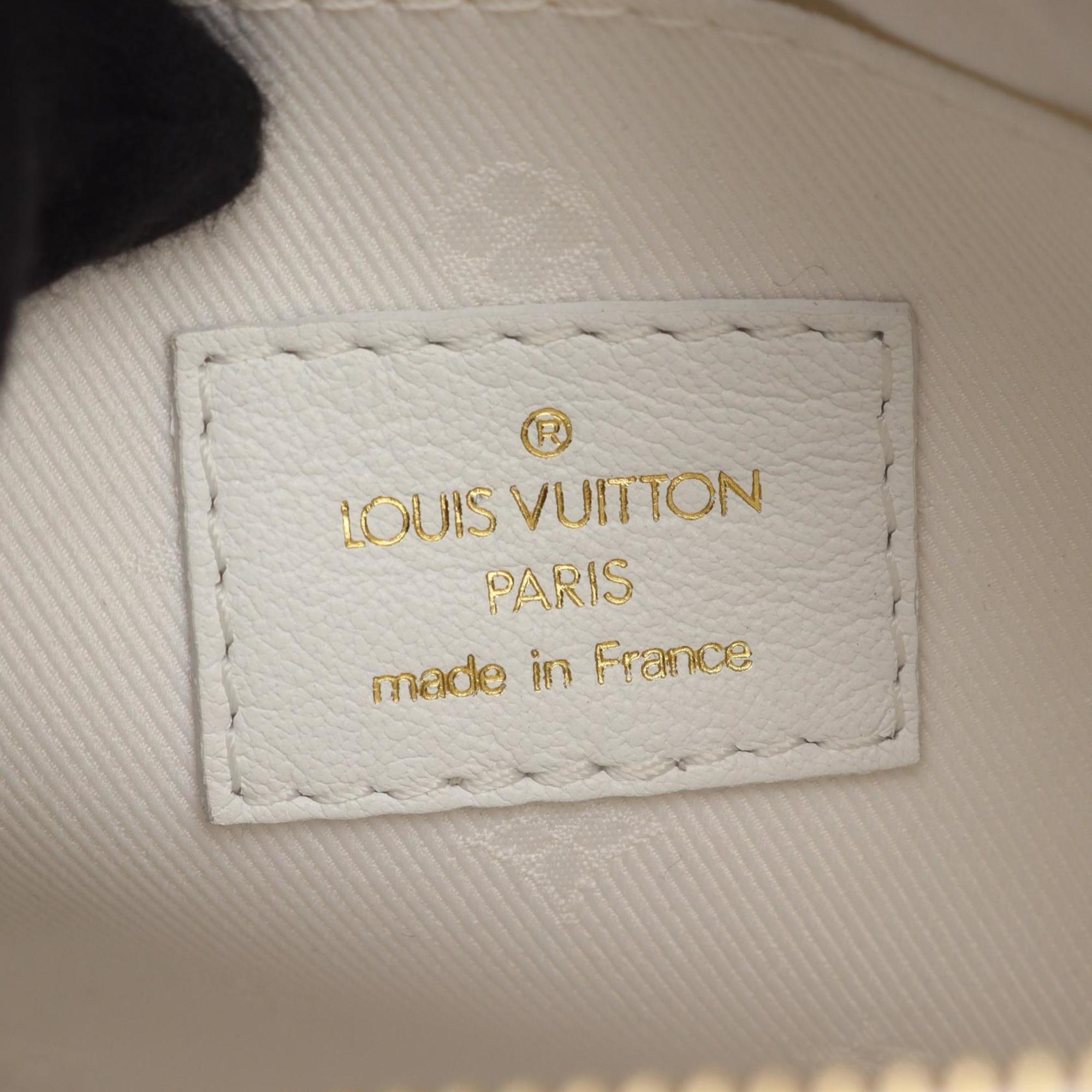 Louis Vuitton White Leather Handbag