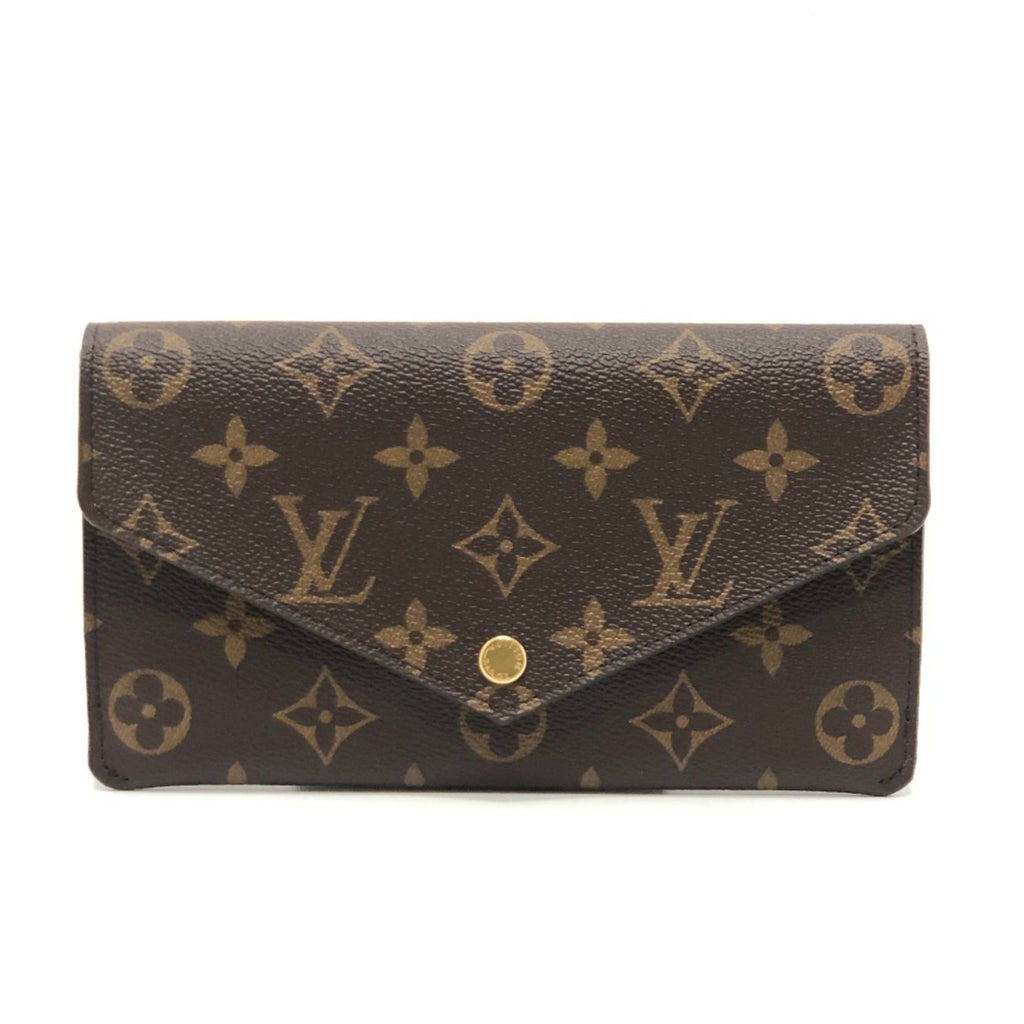 Louis Vuitton Monogram Brown Rose Ballerine Monogram Long Bill Wallet
