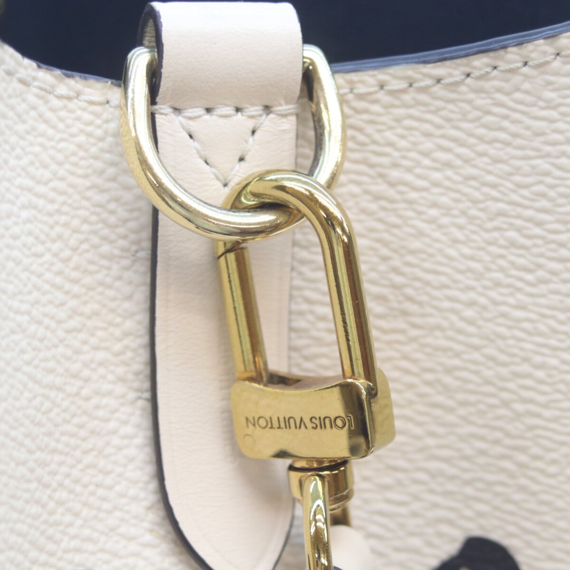 Louis Vuitton Ivory Pvc Shoulder Bag