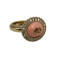 Gucci Pink Metal Band Ring (Pre-Owned)