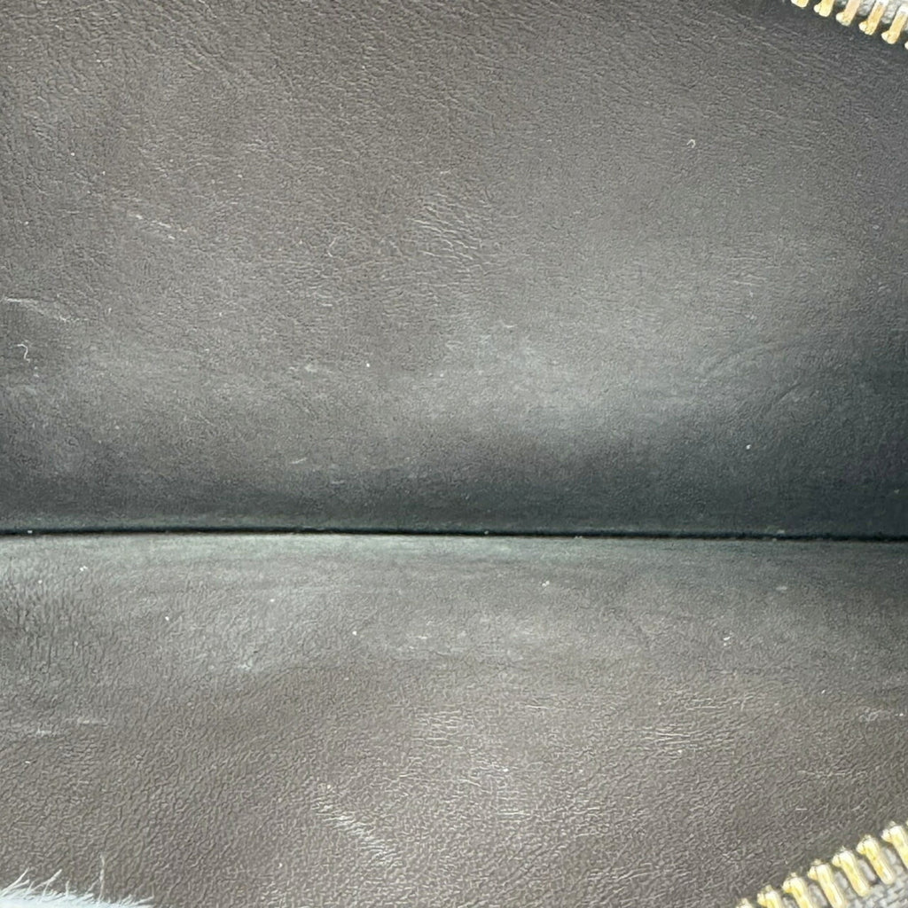 Louis Vuitton Beige Grayish Leather Long Wallet