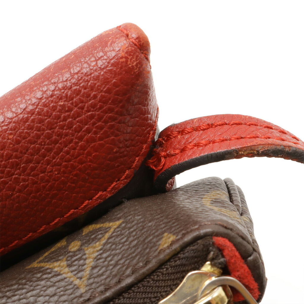 Louis Vuitton Cerise Monogram Canvas Leather Pochette Shoulder Bag