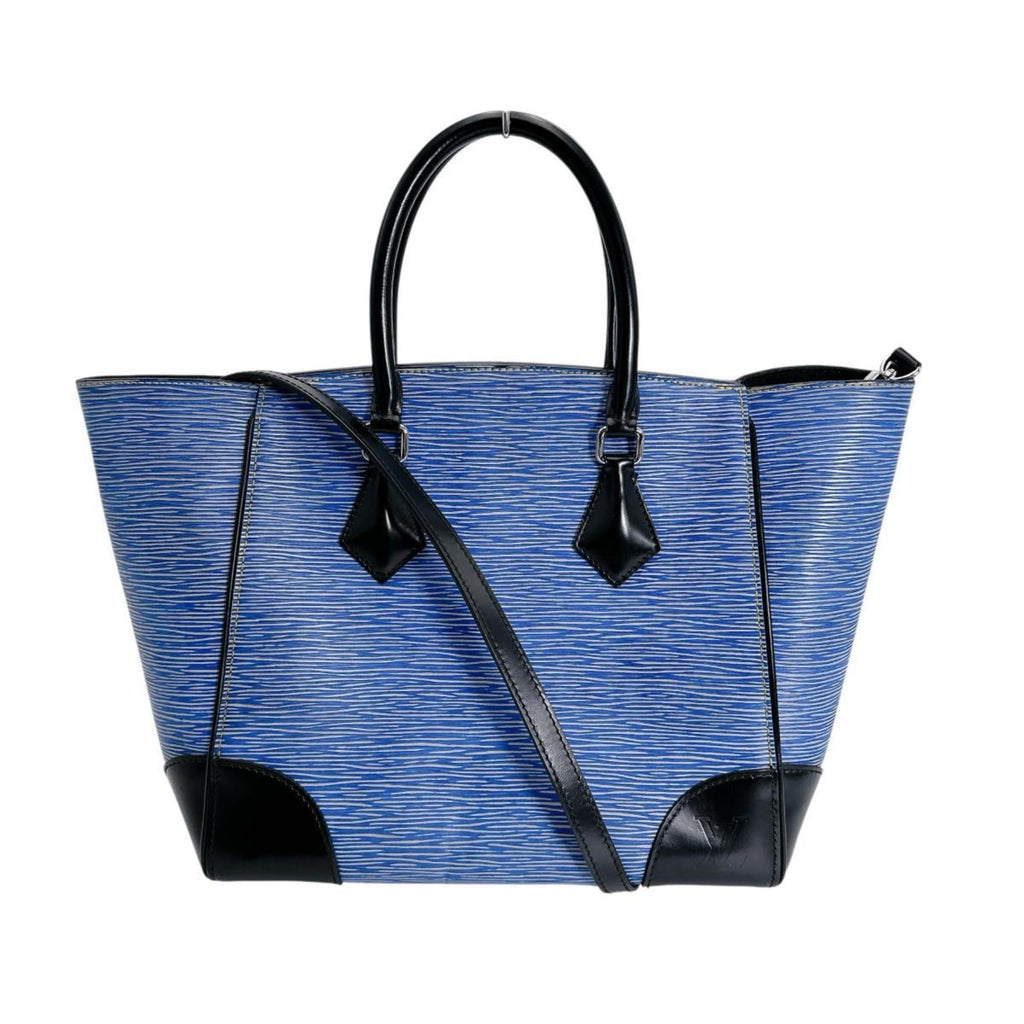 Louis Vuitton Blue Epi Leather Handbag