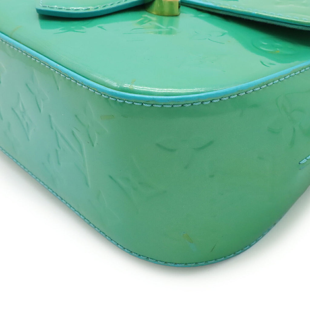 Louis Vuitton Light Blue Leather Pochette Shoulder Bag