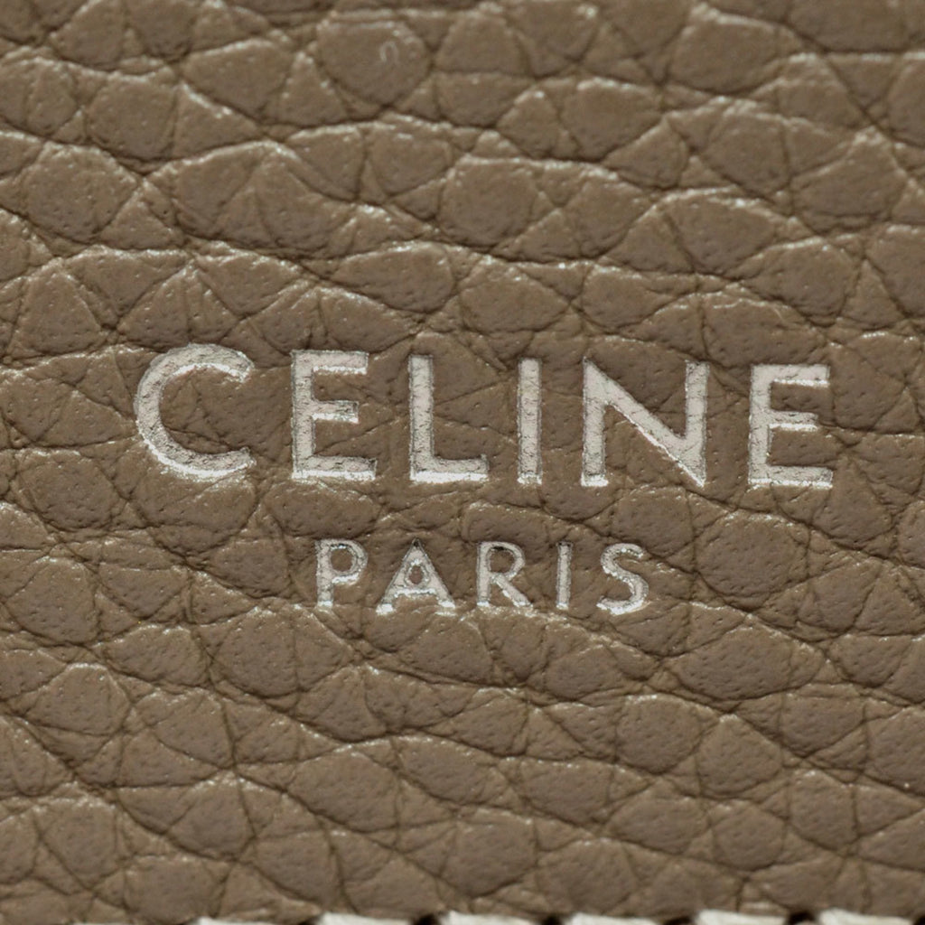 Celine Grayish Leather Handbag