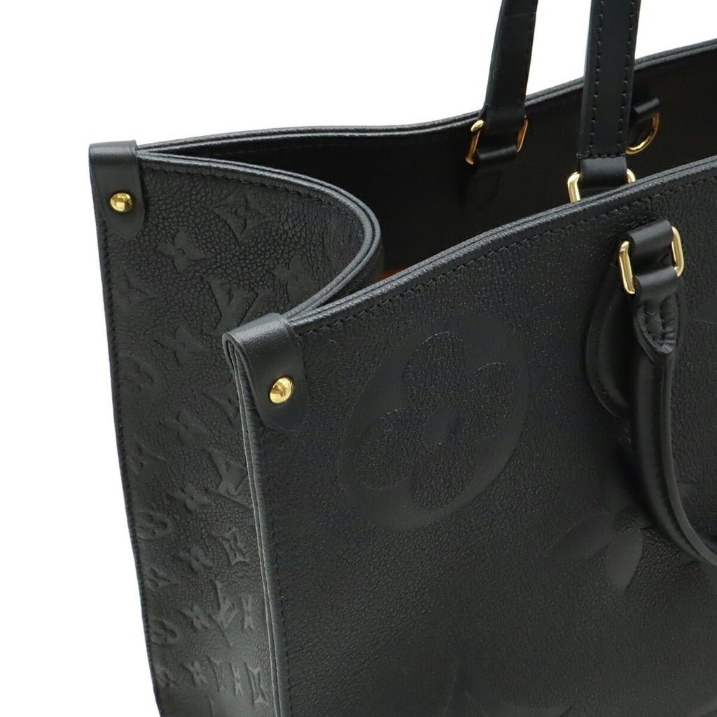 Louis Vuitton Noir Monogram Empreinte Leather Shoulder Bag Tote Bag