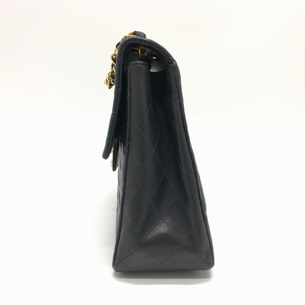 Chanel Black Leather Shoulder Bag