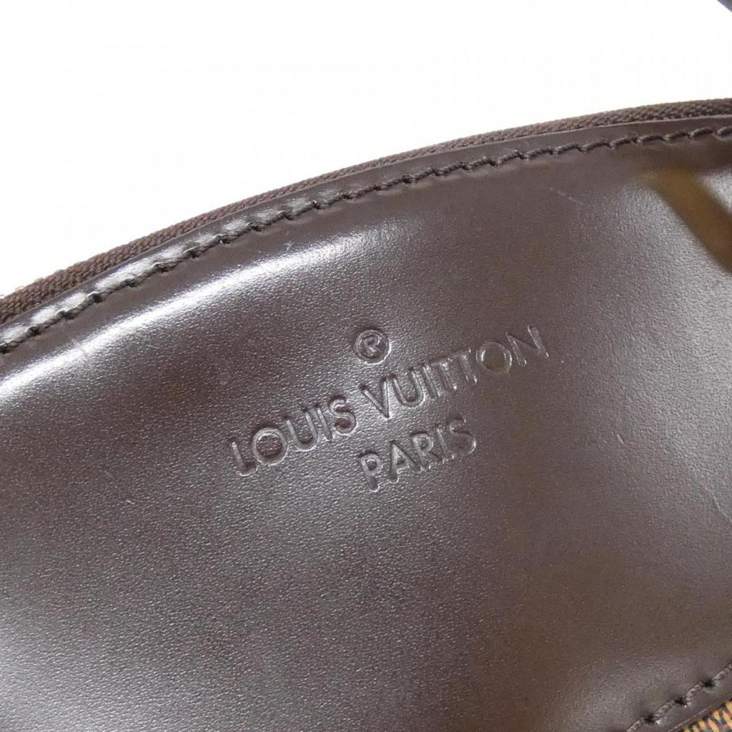 Louis Vuitton Brown Coated Canvas Handbag