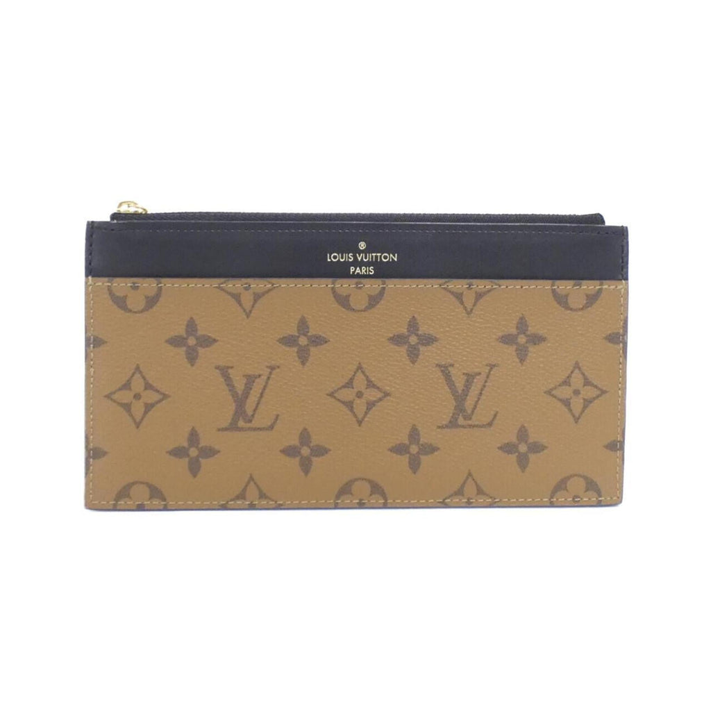 Louis Vuitton Brown Coated Canvas Coin Purse/Coin Case