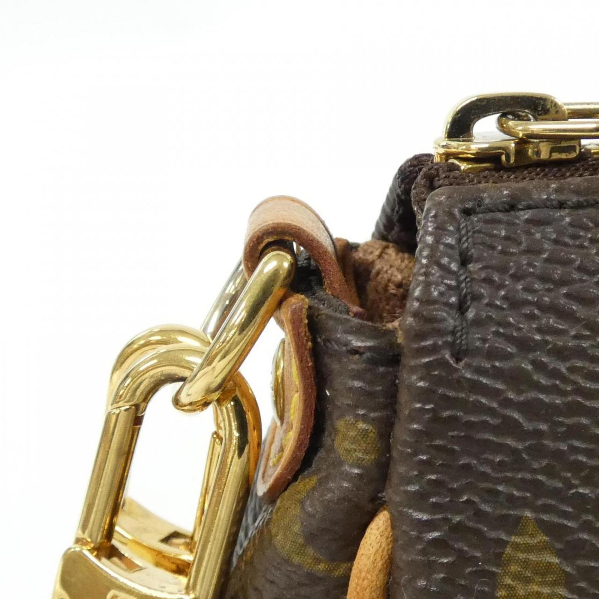 Louis Vuitton Marron Coated Canvas Shoulder Bag