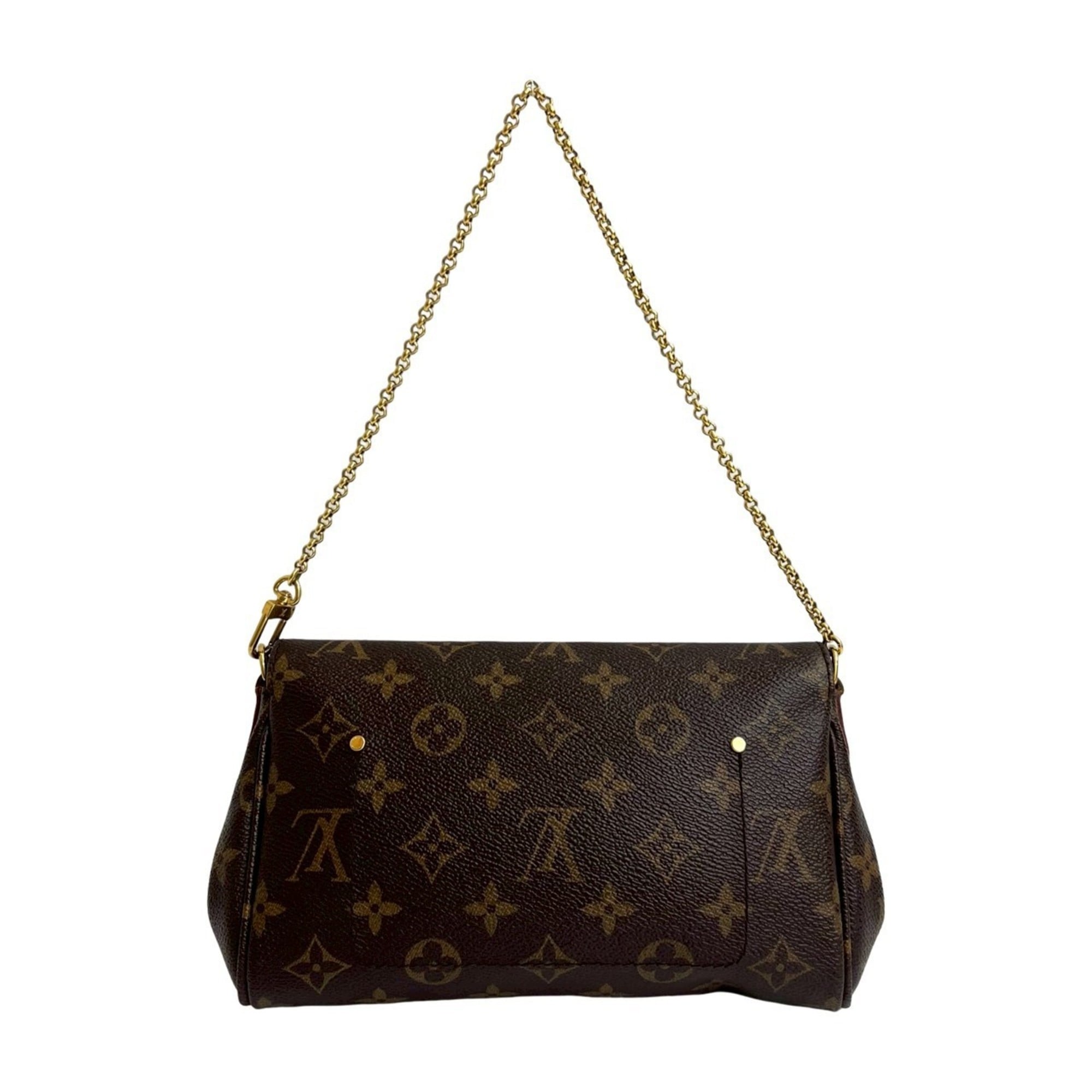Louis Vuitton Brown Leather Pvc Handbag Shoulder Bag
