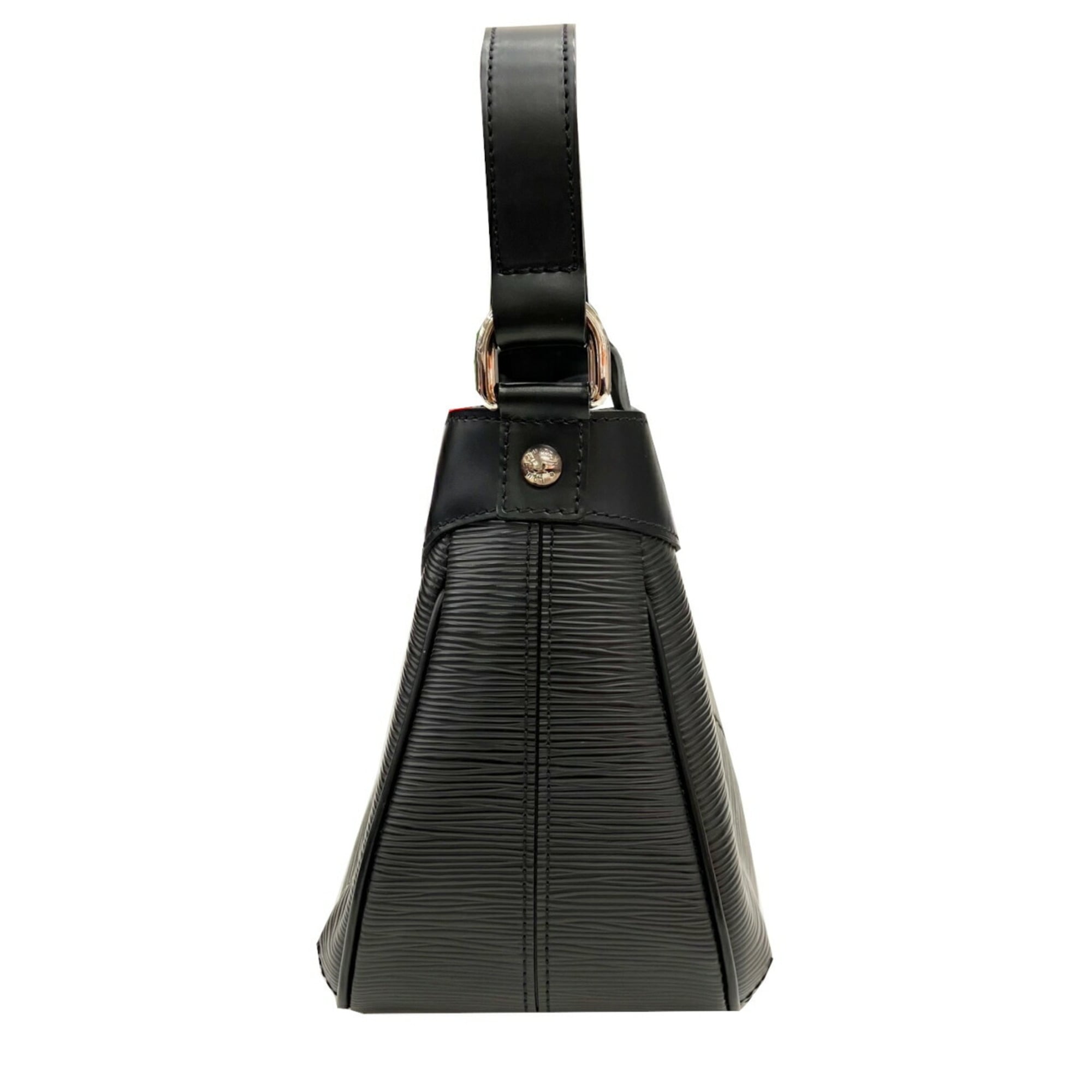 Louis Vuitton Black Noir Epi Leather Shoulder Bag