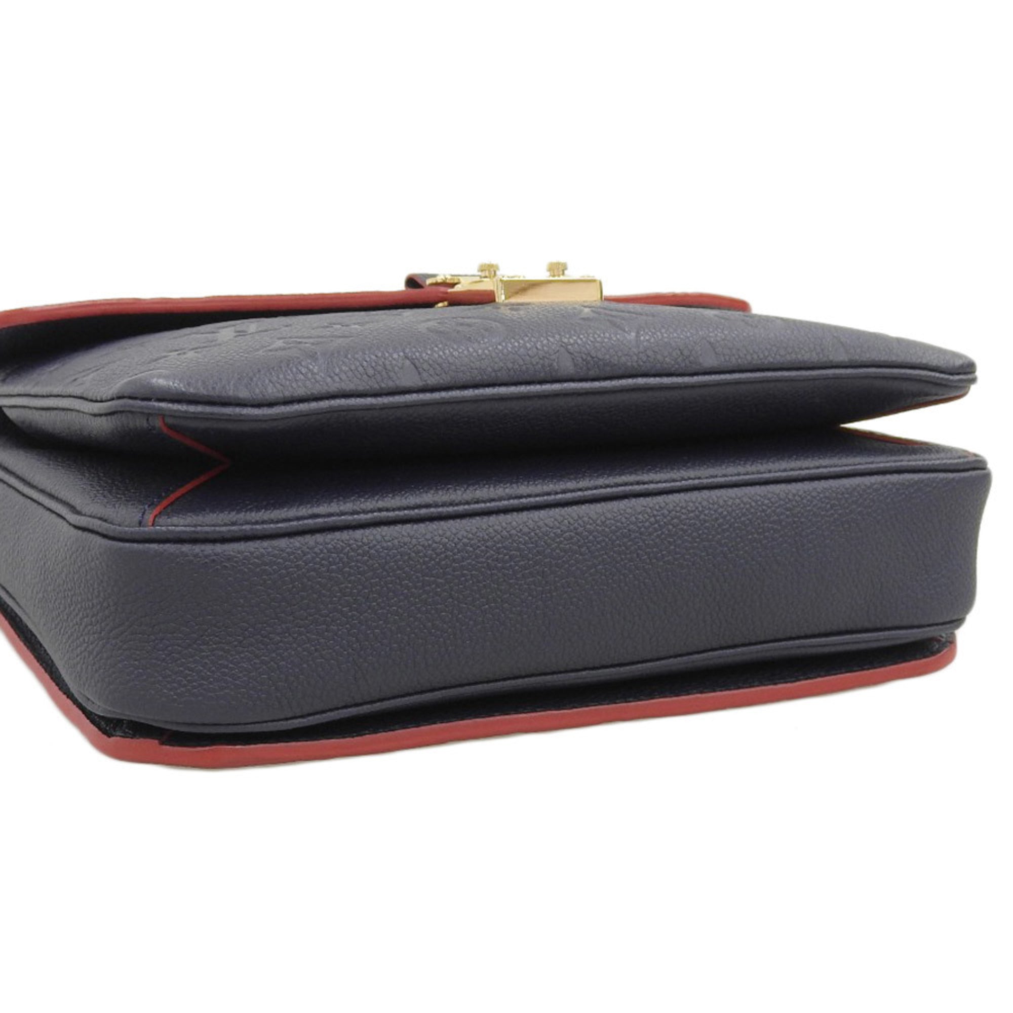 Louis Vuitton Marine Rouge Monogram Empreinte Handbag Pochette