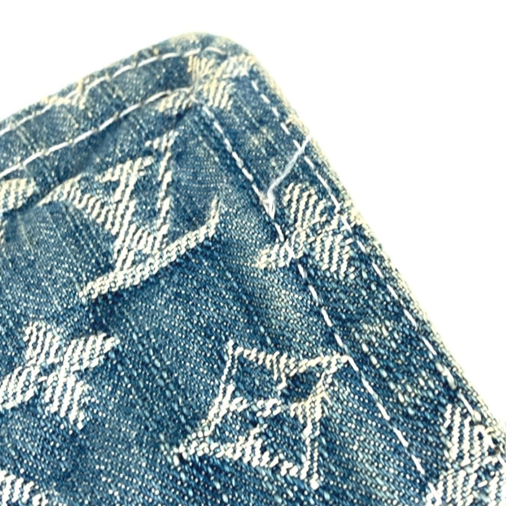 Louis Vuitton Blue Monogram Monogram Denim Messenger Bag Shoulder Bag