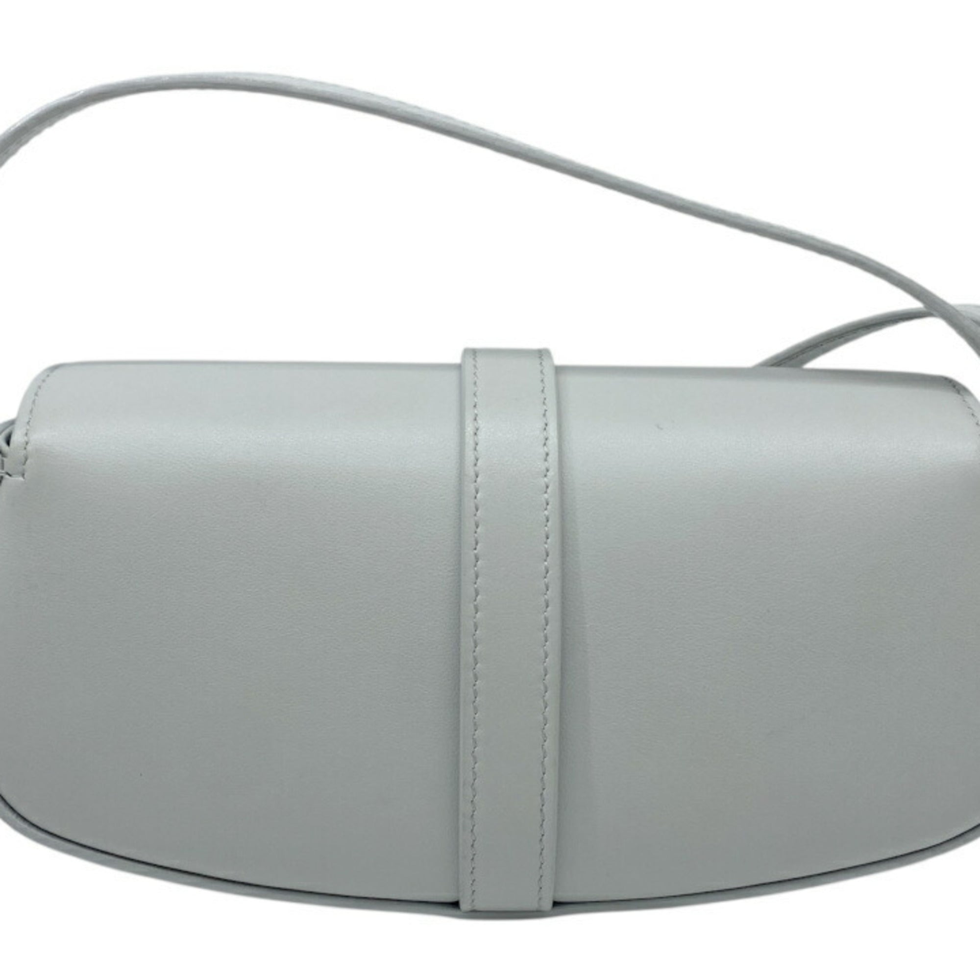 Celine Light Gray Leather Handbag