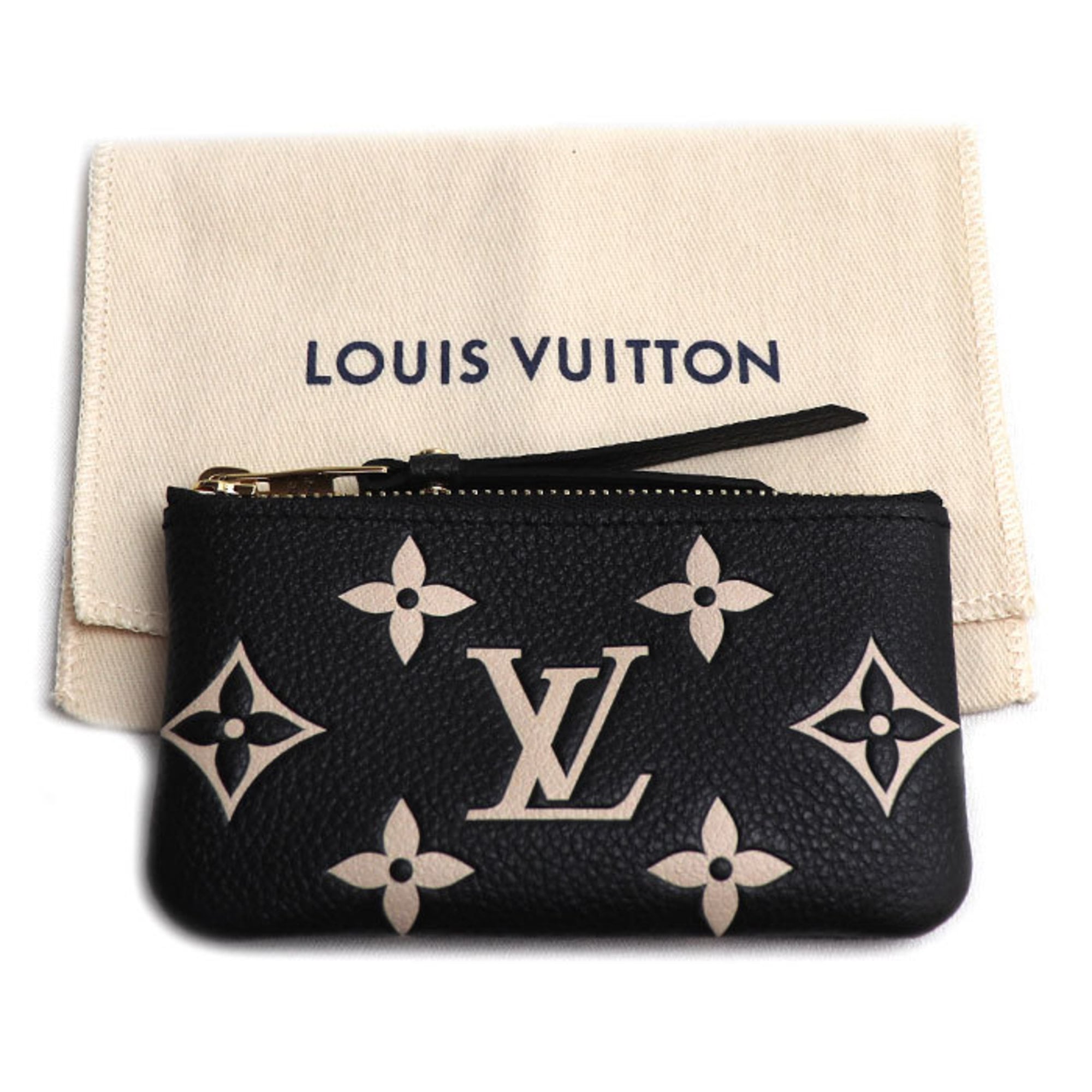 Louis Vuitton Black Monogram Empreinte Pochette