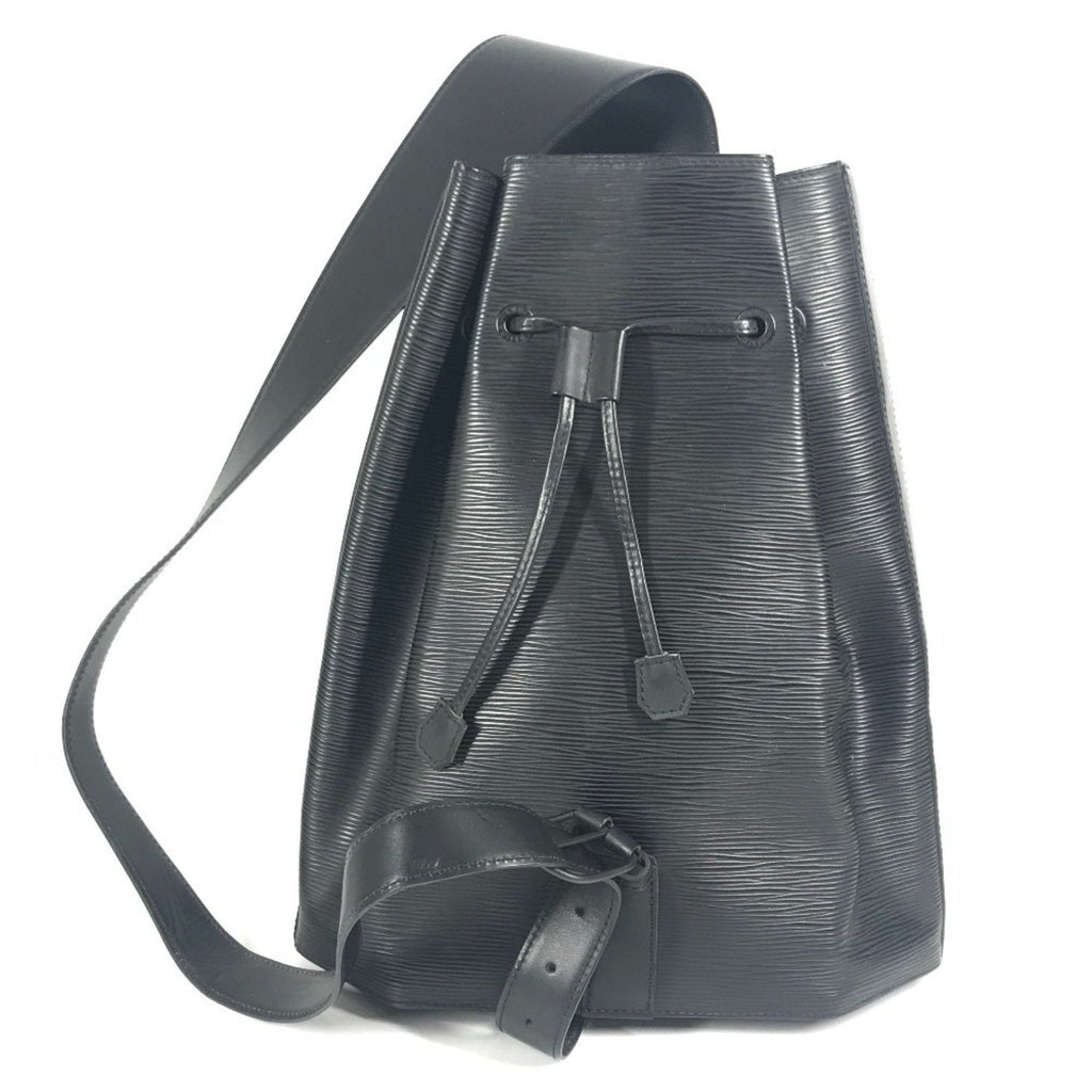 Louis Vuitton Black Noir Epi Leather Shoulder Bag