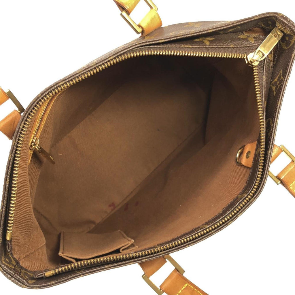 Louis Vuitton Marron Coated Canvas Handbag