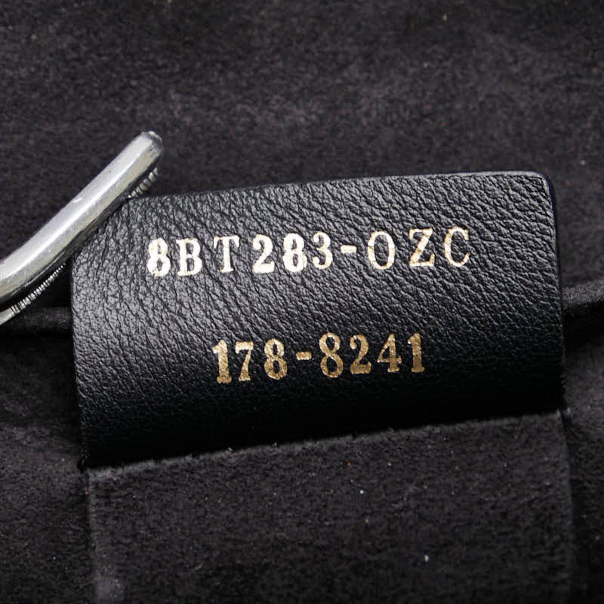 Fendi Black Leather Handbag Shoulder Bag