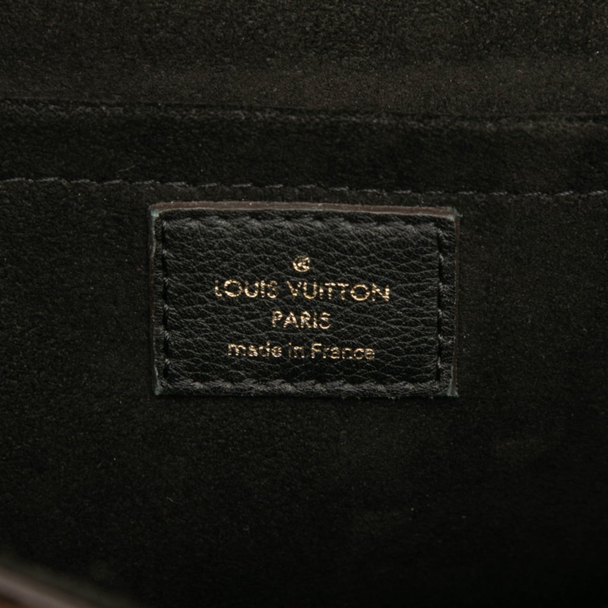 Louis Vuitton Black Brown Pvc Leather Handbag Shoulder Bag
