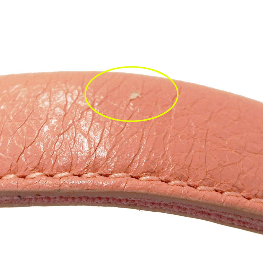 Balenciaga Salmon Pink Leather Handbag Shoulder