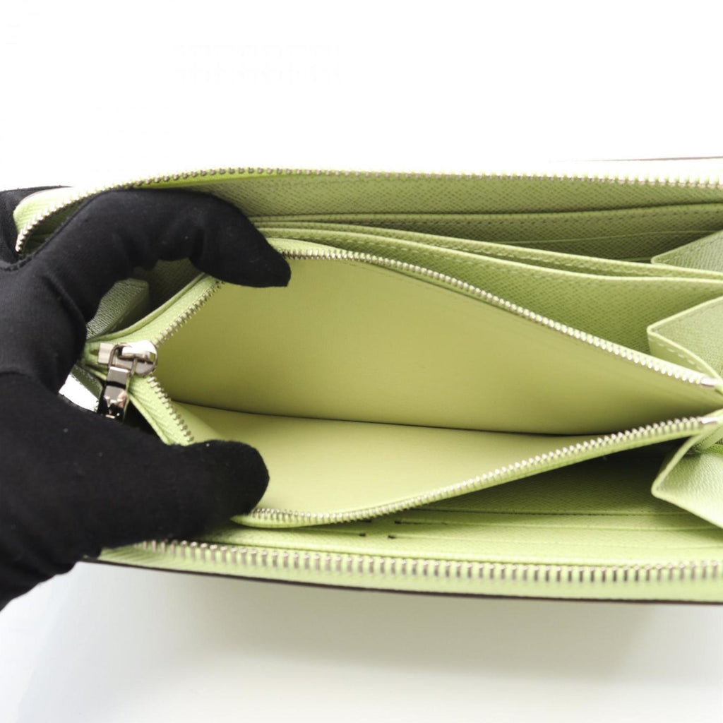 Louis Vuitton Green Epi Leather Long Wallet