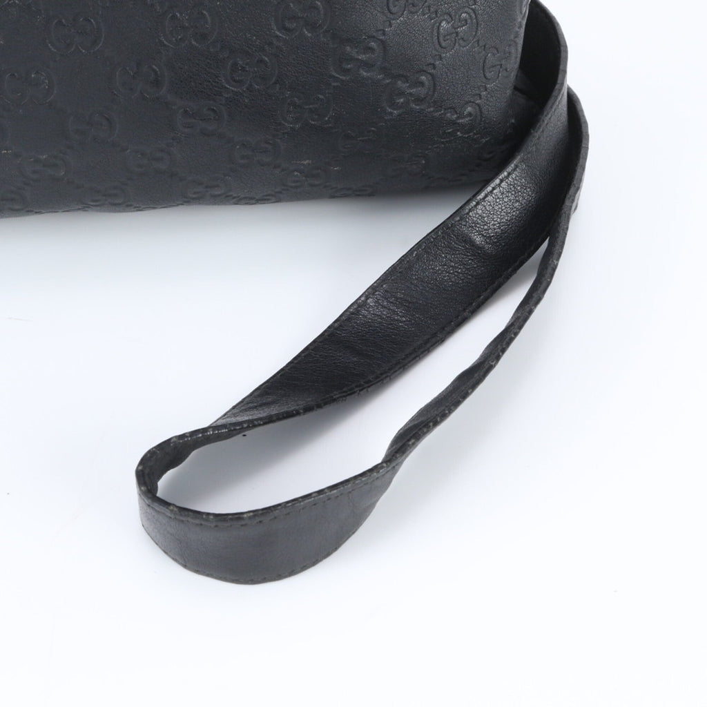 Gucci Black Leather Shoulder Bag (Pre-Owned)