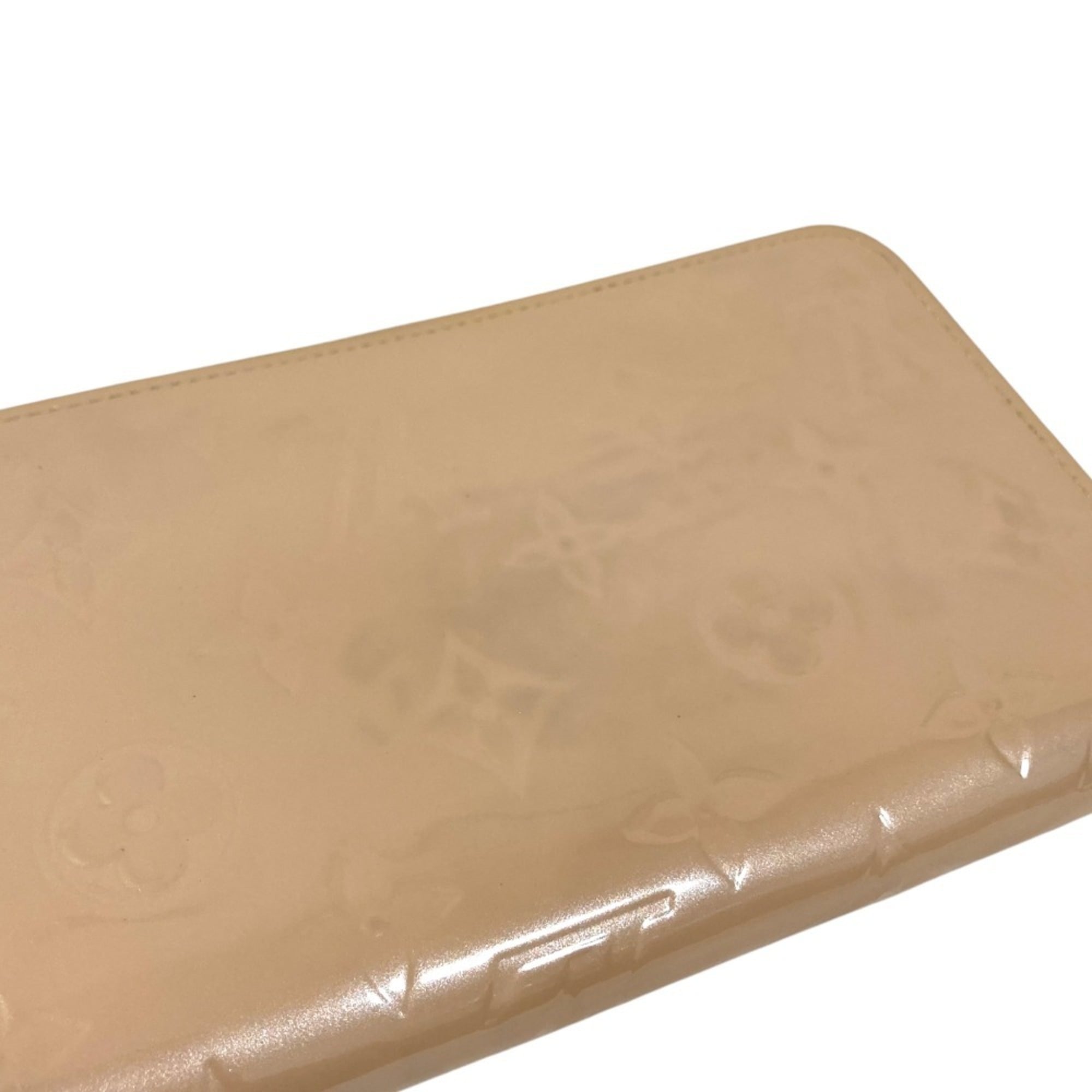 Louis Vuitton Beige Monogram Vernis Wallet