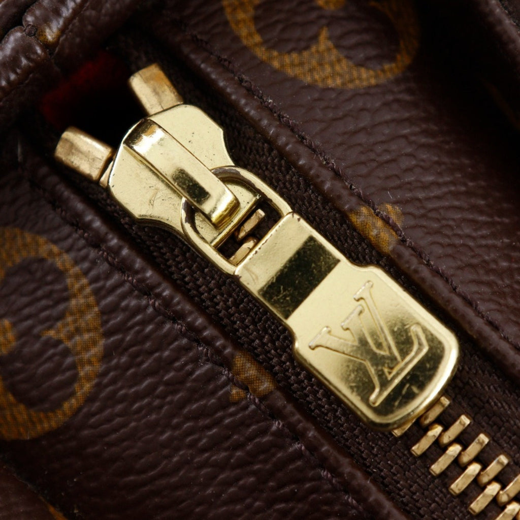 Louis Vuitton Brown Monogram Canvas Shoulder Bag