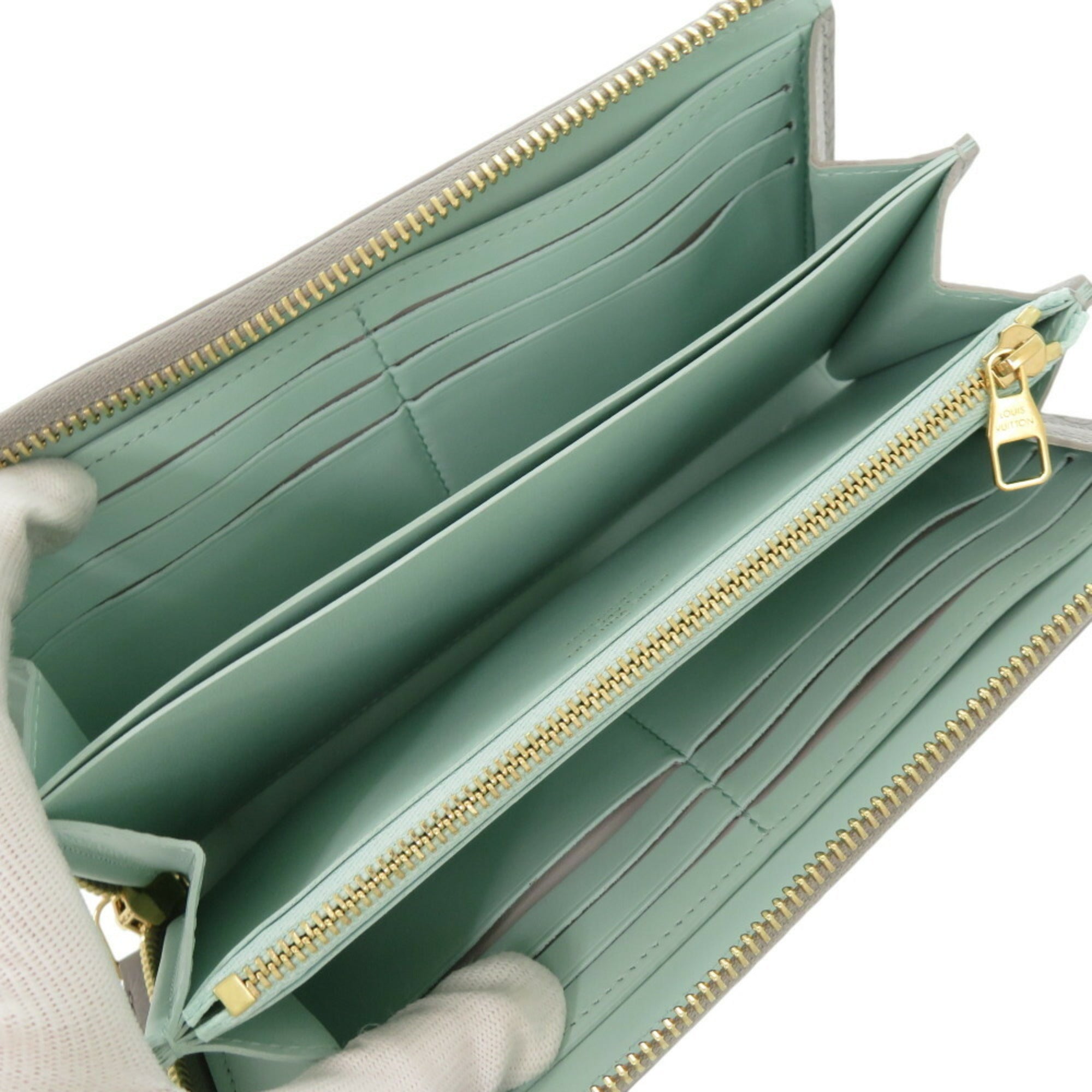 Louis Vuitton Leather Long Wallet