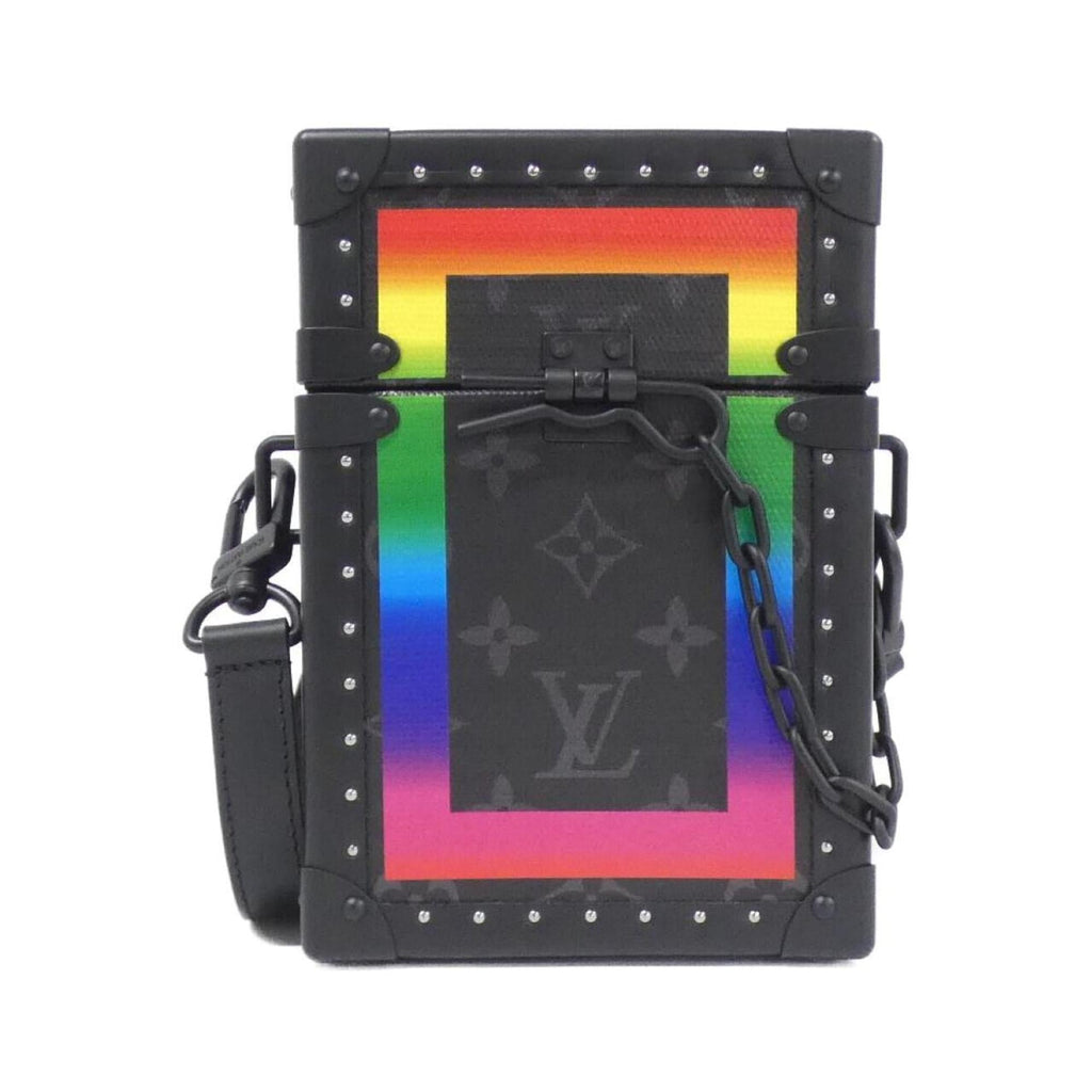 Louis Vuitton Black Coated Canvas Shoulder Bag