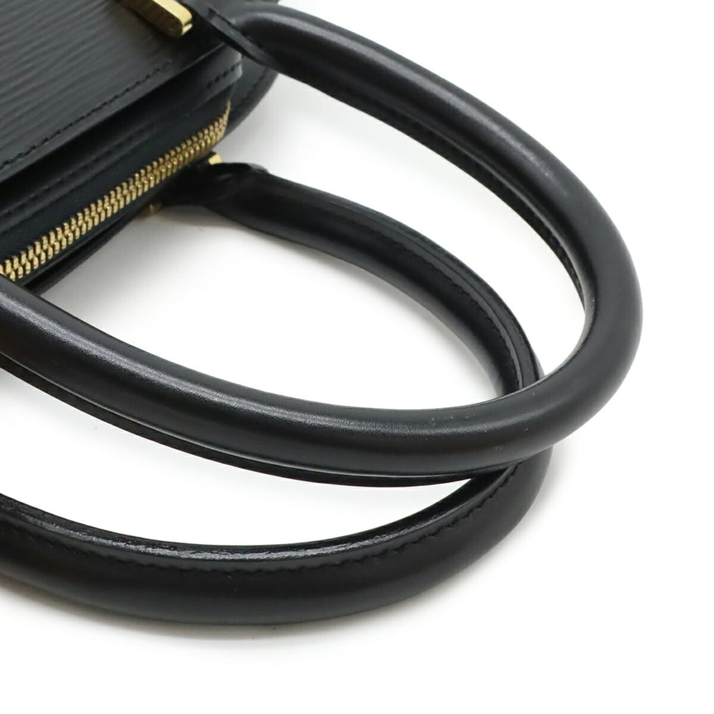 Louis Vuitton Epi Black Noir Epi Leather Handbag