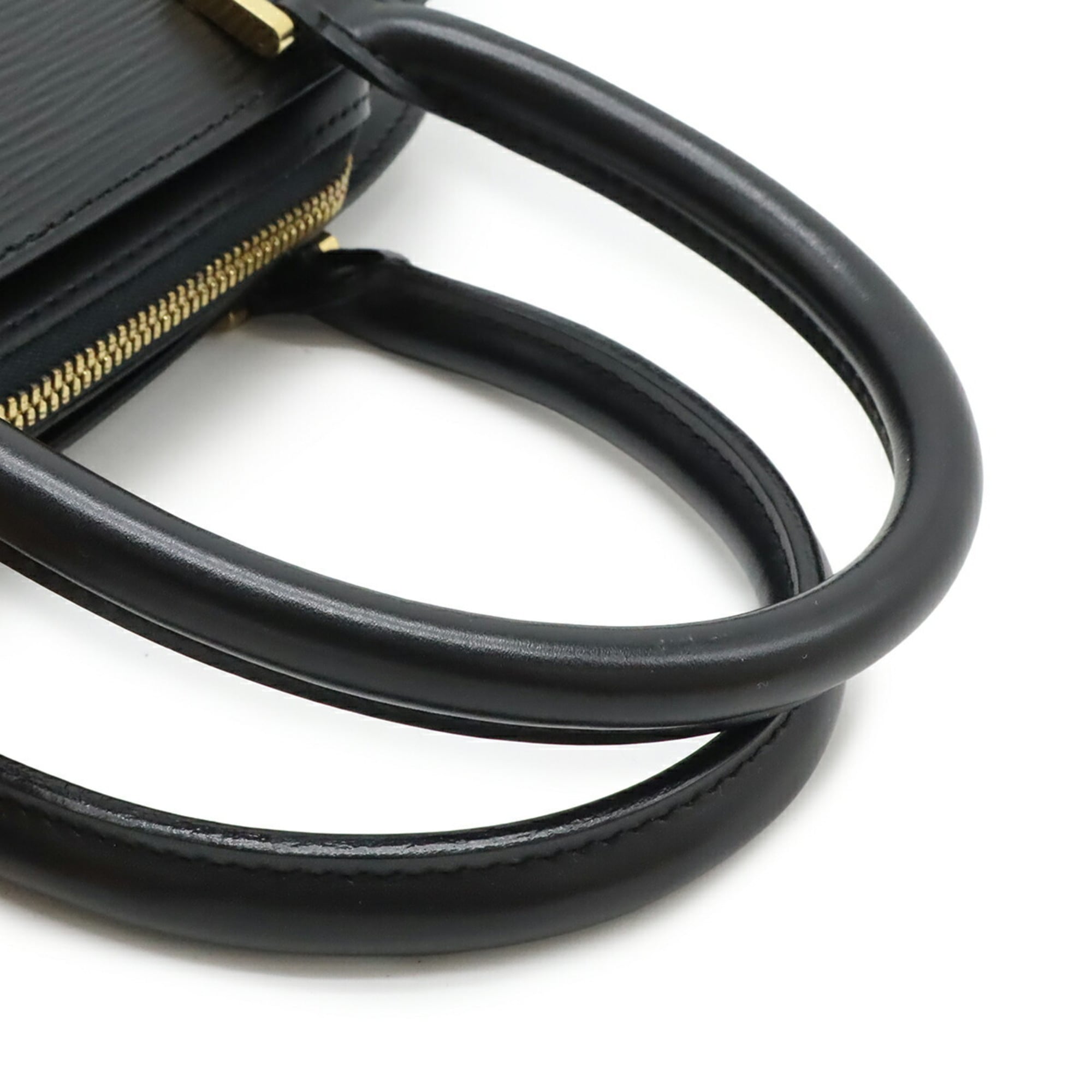 Louis Vuitton Epi Black Noir Epi Leather Handbag