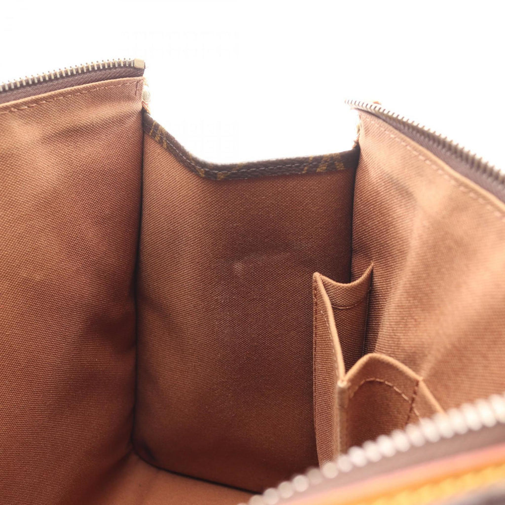Louis Vuitton Brown Coated Canvas Pvc Monogram Leather Tote Bag