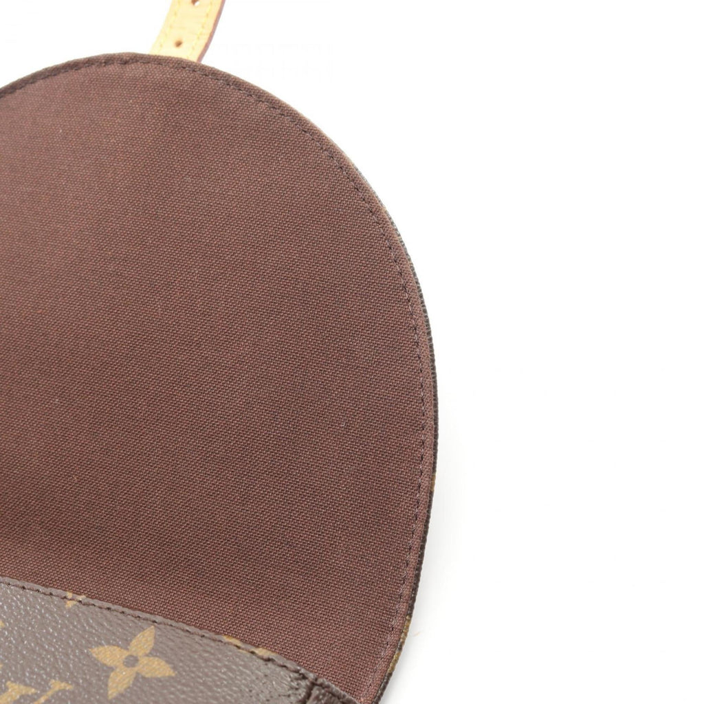 Louis Vuitton Brown Monogram Coated Canvas Leather Shoulder Bag