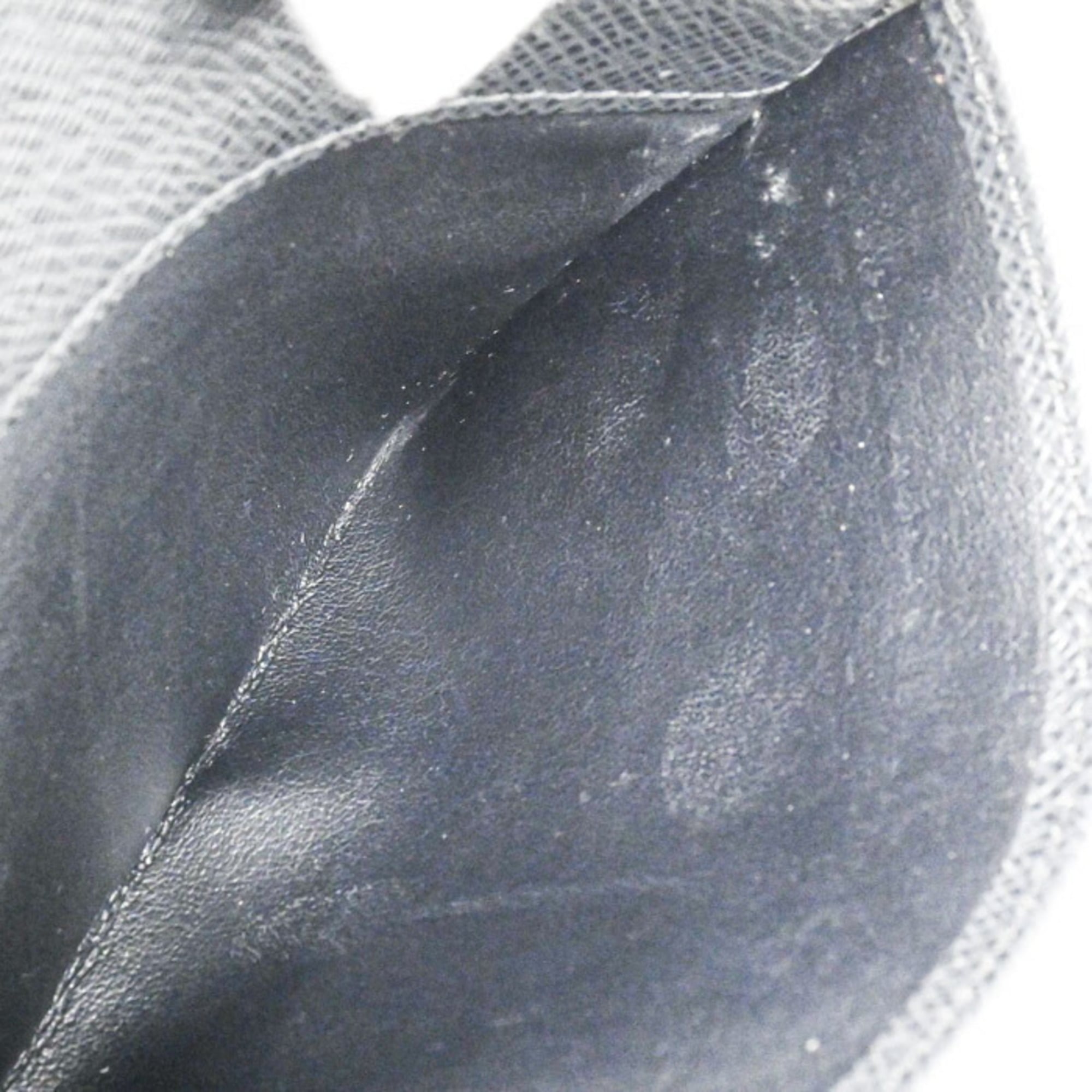 Louis Vuitton Ardoise Black Taiga Leather Clutch Bag