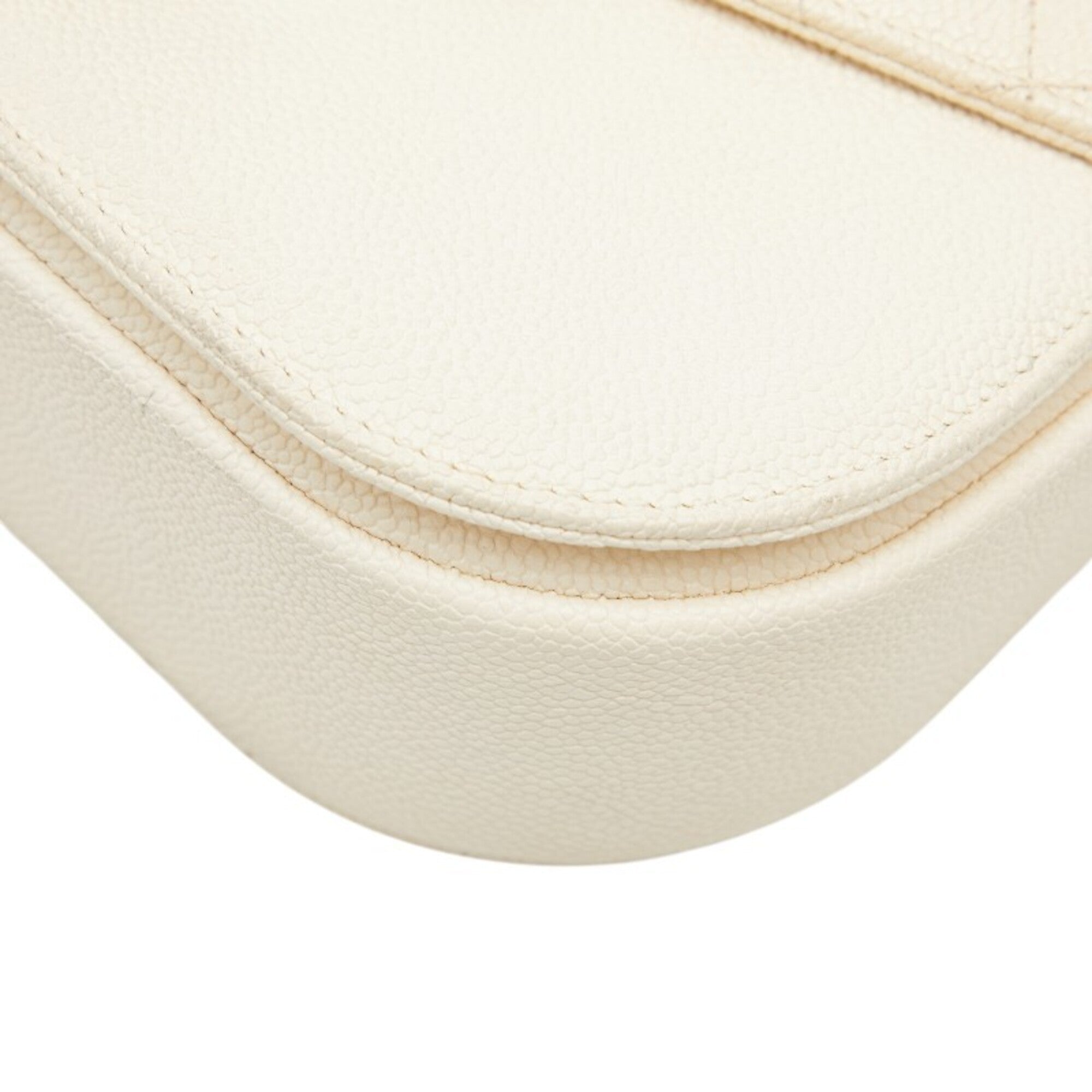 Chanel Beige Grained Calfskin Shopping Bag