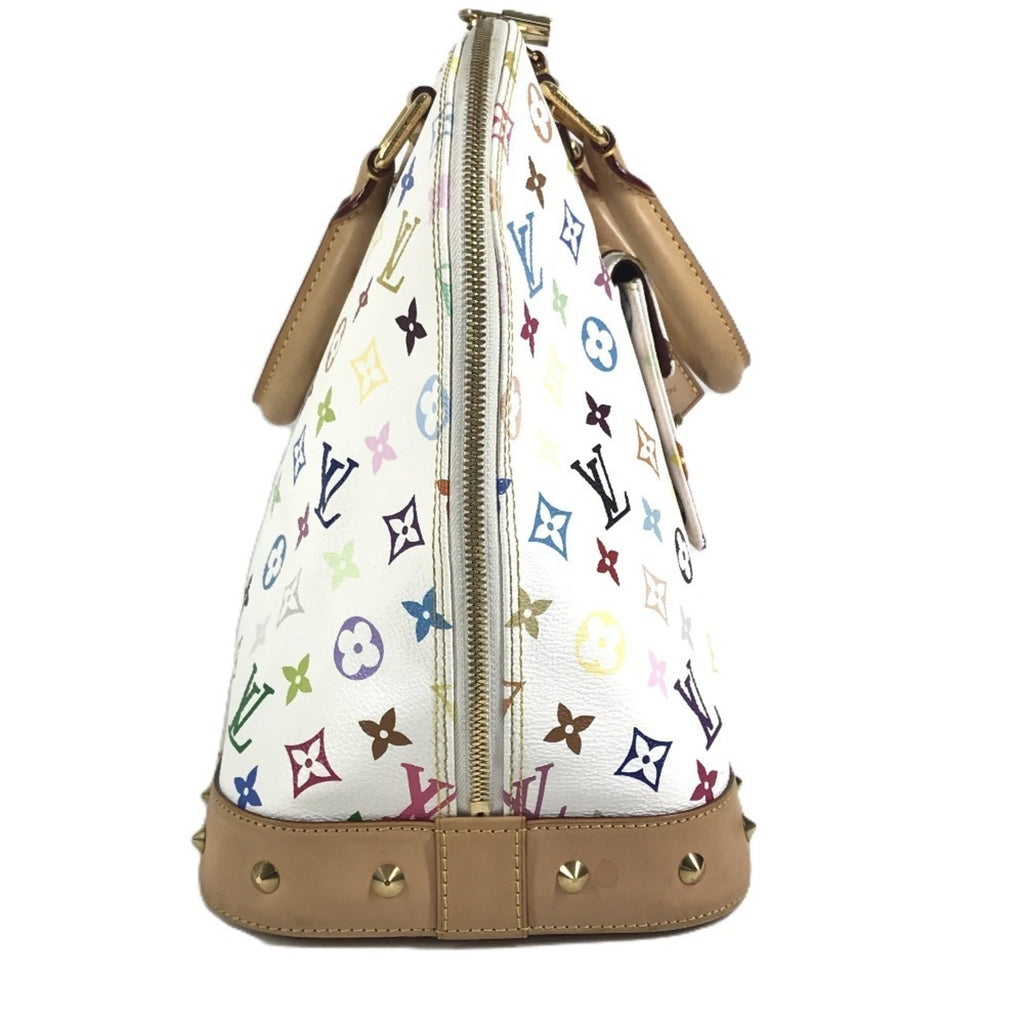 Louis Vuitton Blanc Monogram Multicolore Handbag Tote Bag