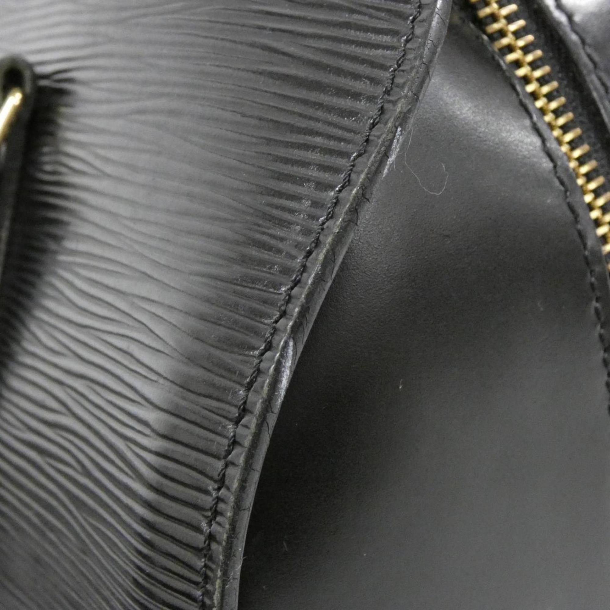 Louis Vuitton Epi Black Leather Handbag