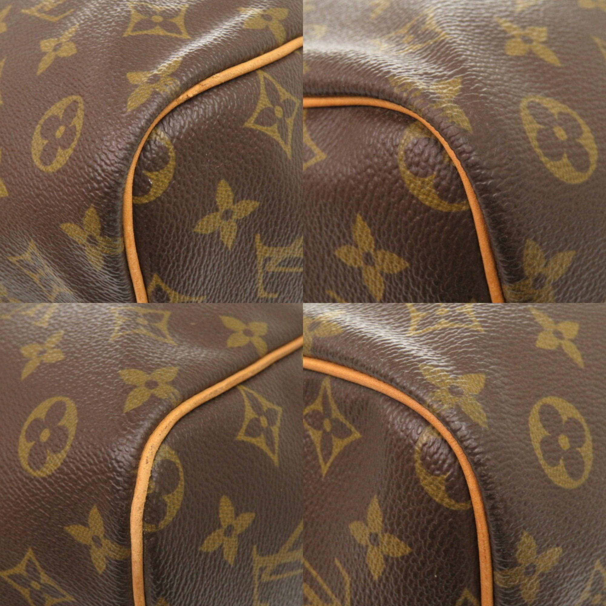 Louis Vuitton Monogram Brown Monogram Monogram Boston Bag
