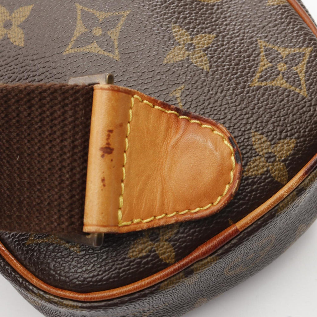 Louis Vuitton Brown Coated Canvas Leather Fanny Pack