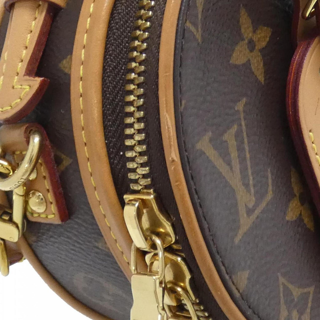 Louis Vuitton Marron Coated Canvas Shoulder Bag
