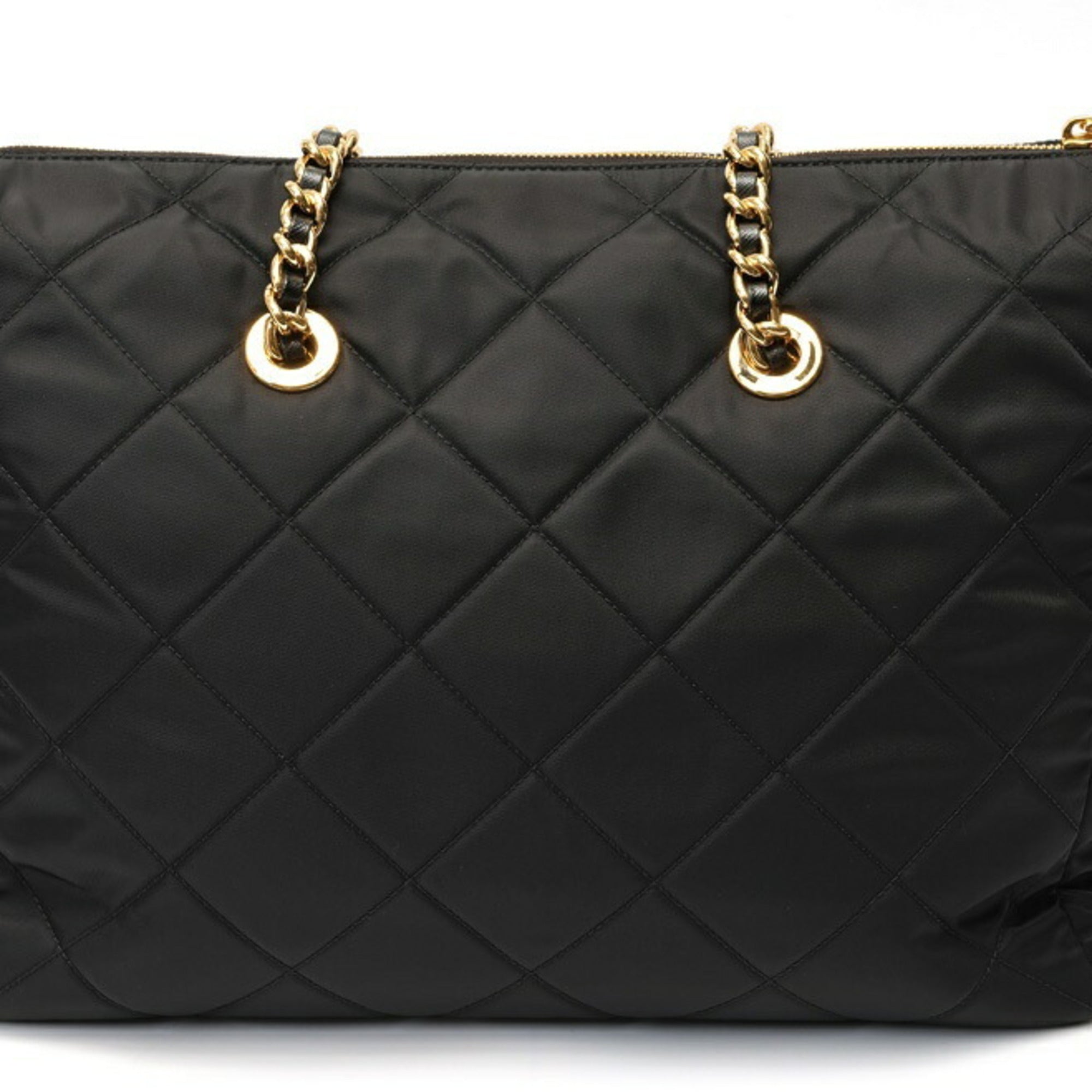 Prada Black Nylon Shoulder Bag Tote Bag