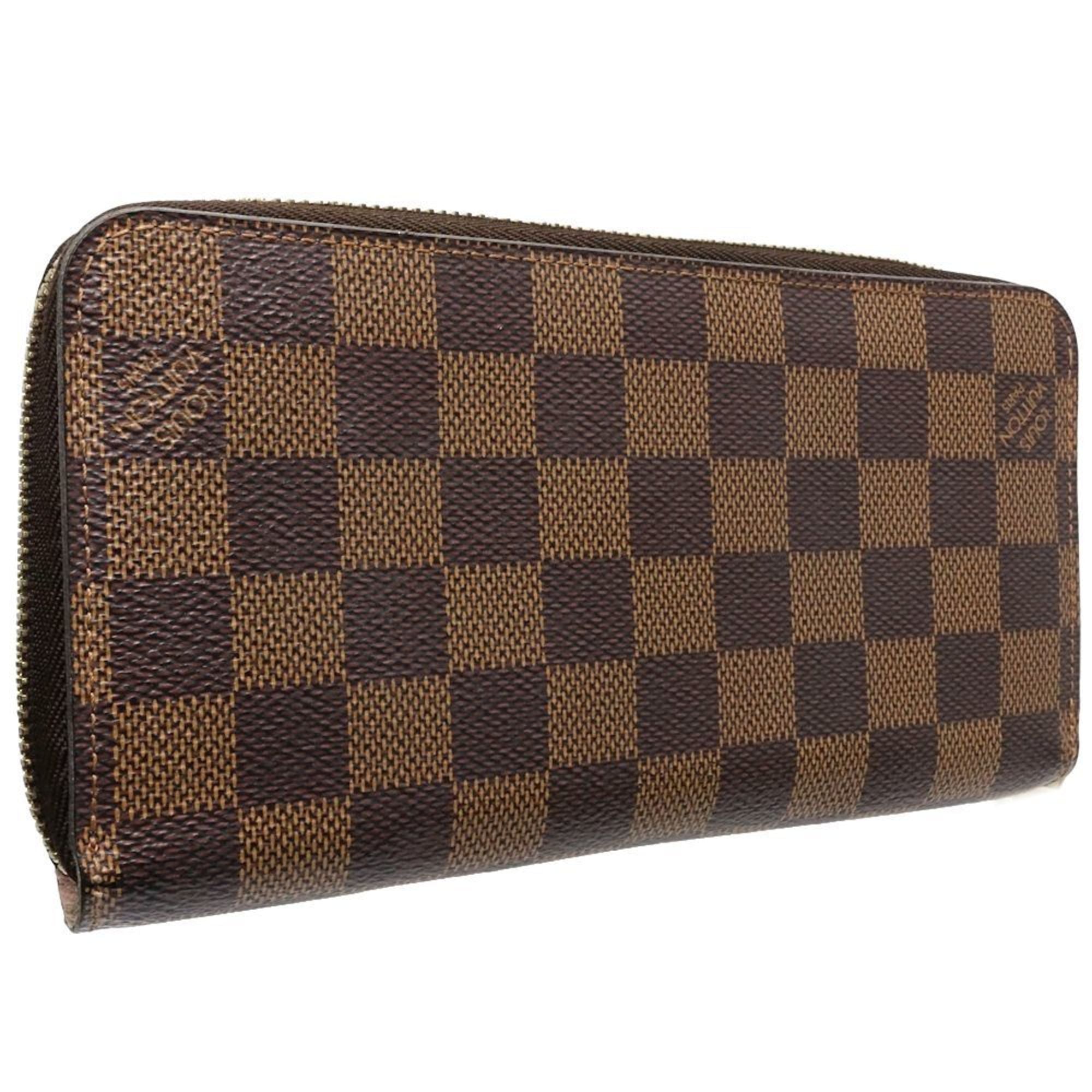 Louis Vuitton Ebene Rose Ballerine Canvas Long Wallet