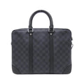 Louis Vuitton Graphite Coated Canvas Handbag